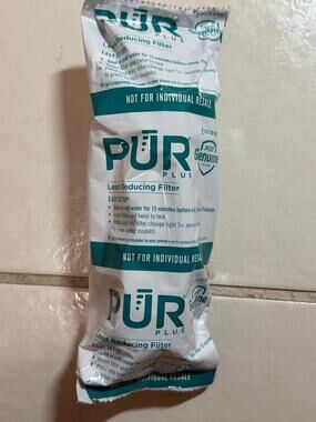 PUR Plus Lead Reducing Pitcher Replacement Water Filter Single Sealed